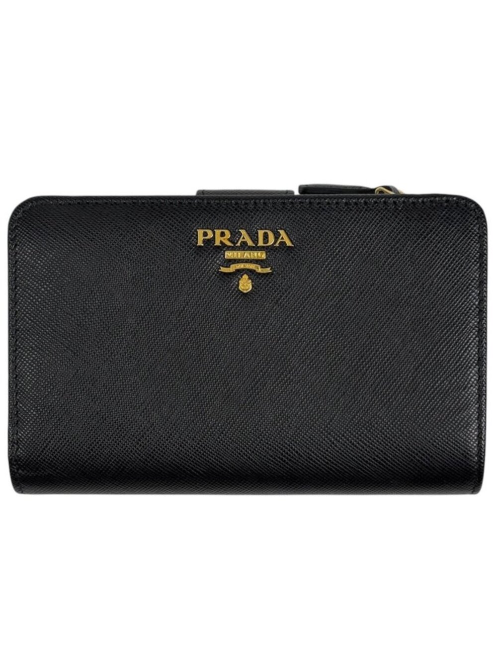 Prada Bifold Wallet Saffiano Leather Nero
